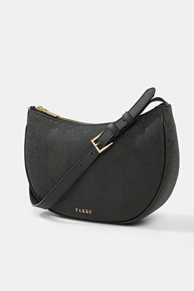 BLACK MONOGRAM BAG 4