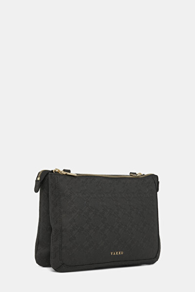 BLACK MONOGRAM BAG 3