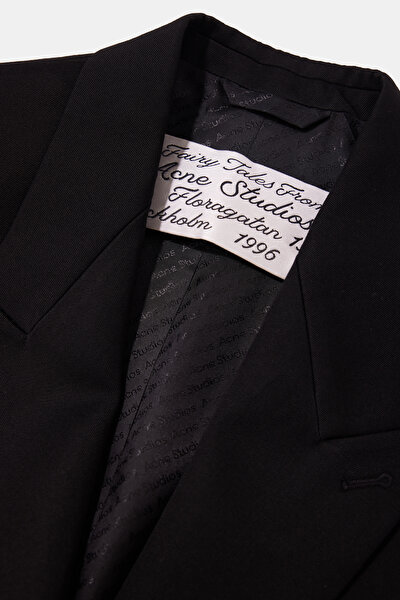 BLACK BUTTONED JACKET 3