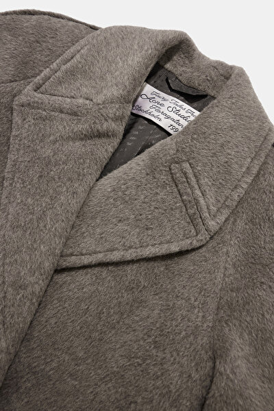 LIGHT GREY REEFER JACKET 3
