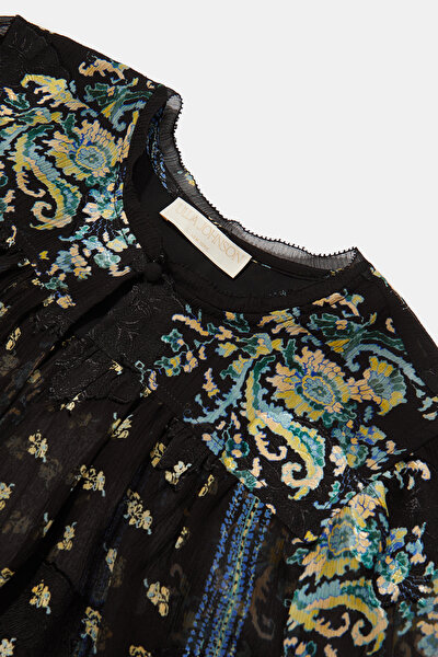 MULTİCOLOR LONG SLEEVE BLOUSE 3