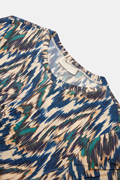 MULTİCOLOR MİDİ DRESS 3