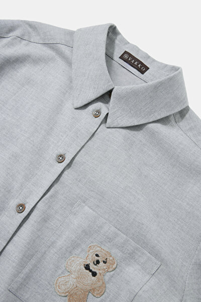 GREY LONG SLEEVE SHIRT 10