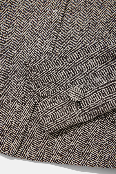 GRAY MELANGE JACKET 4