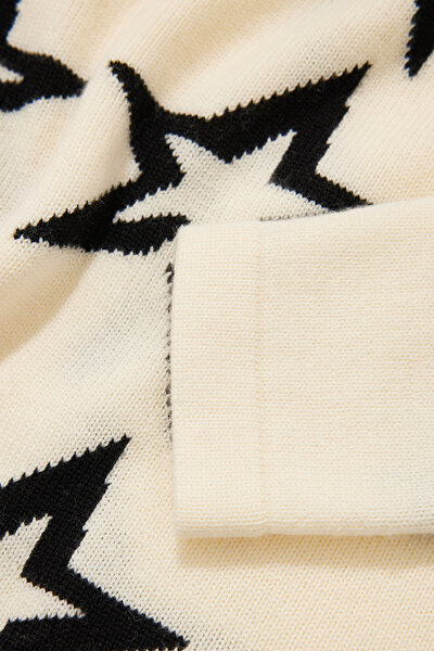 BLACK WOOL JERSEY 4
