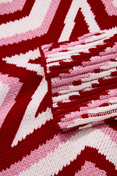 RED WOOL JERSEY 4