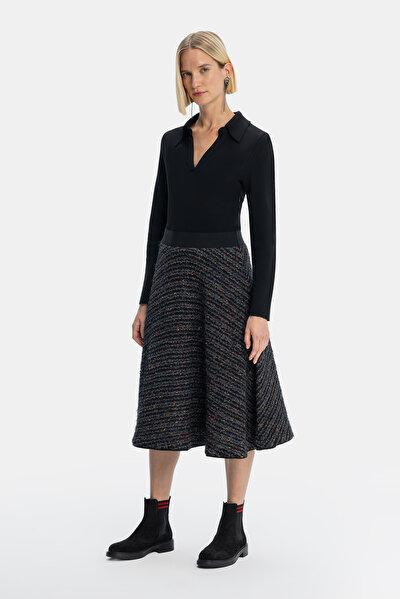 BLACK LONG SLEEVE DRESS 4