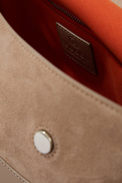 SILVER LEATHER BAG 8