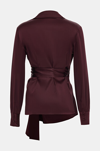 BORDO İPEK BLUZ 8