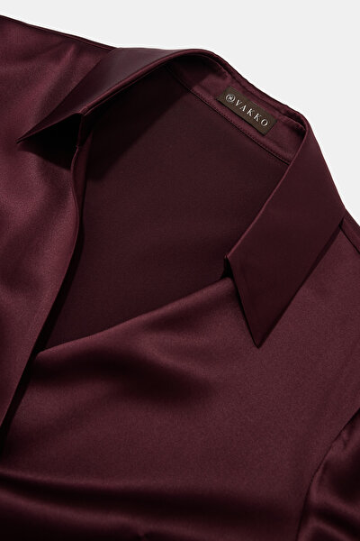 BORDO İPEK BLUZ 9