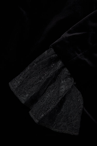 BLACK MİNİ DRESS 4