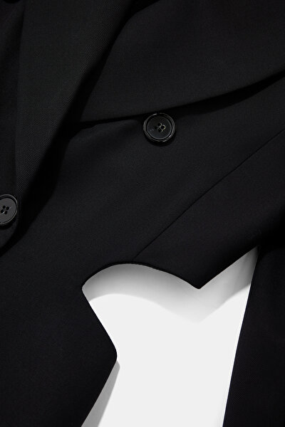 BLACK WOOL JACKET 4