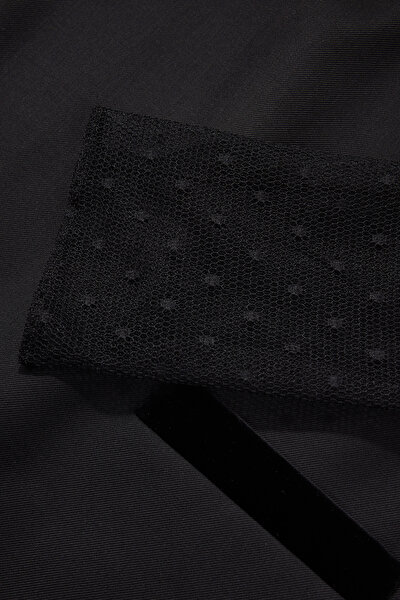 BLACK MİNİ DRESS 4