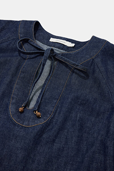 NAVY BLUE MINI DRESS 3