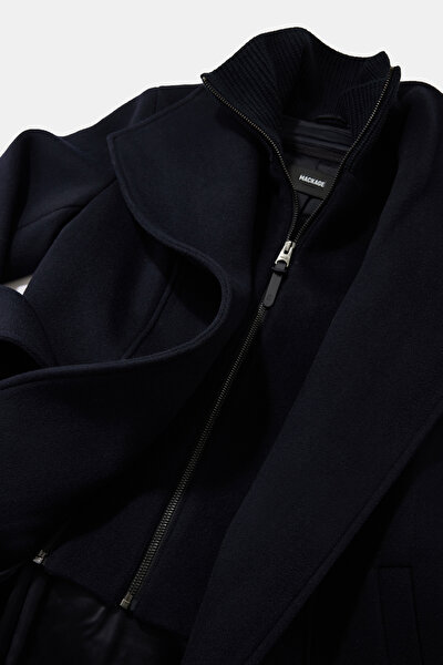 NAVY BLUE LIGHT OVERCOAT 5