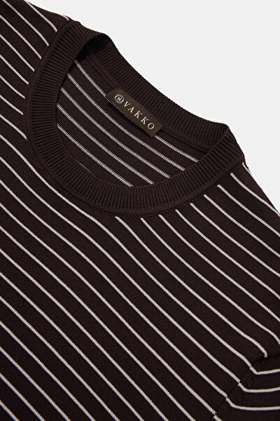 STONE COLOR BASIC / ROUND NECKLINE SHORT SLEEVE TSHIRT 3