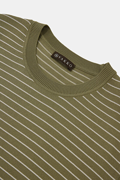 STONE COLOR BASIC / ROUND NECKLINE SHORT SLEEVE TSHIRT 3