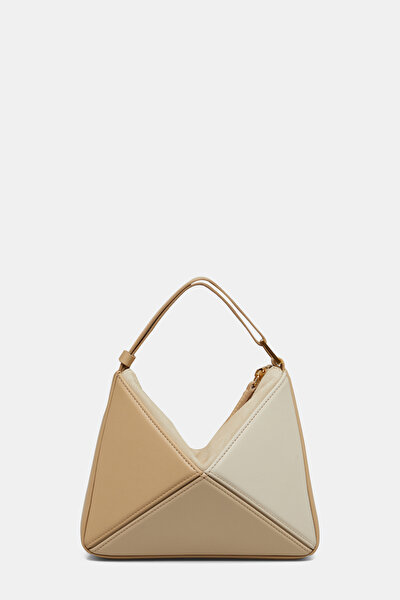 LIGHT CREAM LEATHER BAG 4