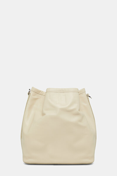 ECRU LEATHER BAG 4