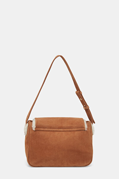 CAMEL LEATHER BAG 3
