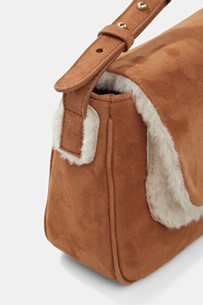 CAMEL LEATHER BAG 5