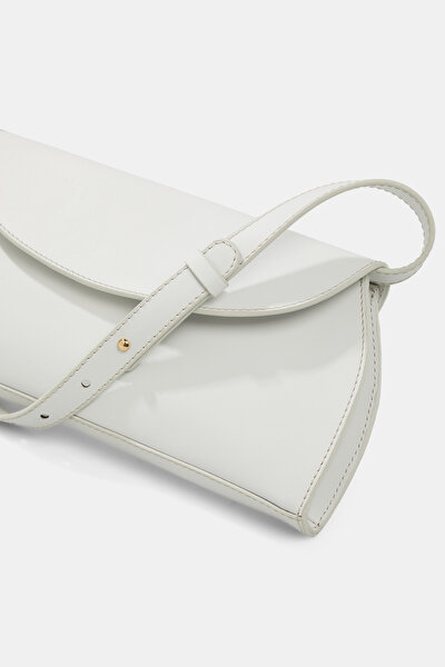 ECRU LEATHER BAG 5