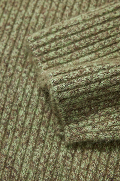 LIGHT GREEN WOOL JERSEY 4