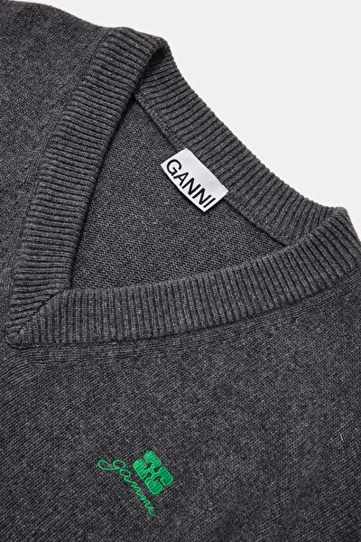 DARK GREY WOOL JERSEY 3