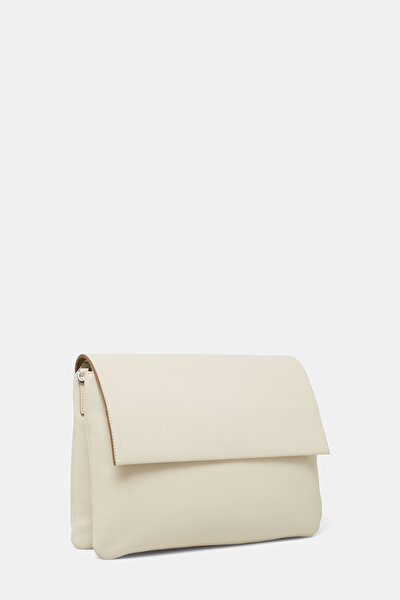 ECRU LEATHER BAG 4