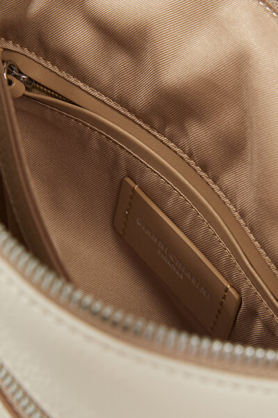 ECRU LEATHER BAG 8