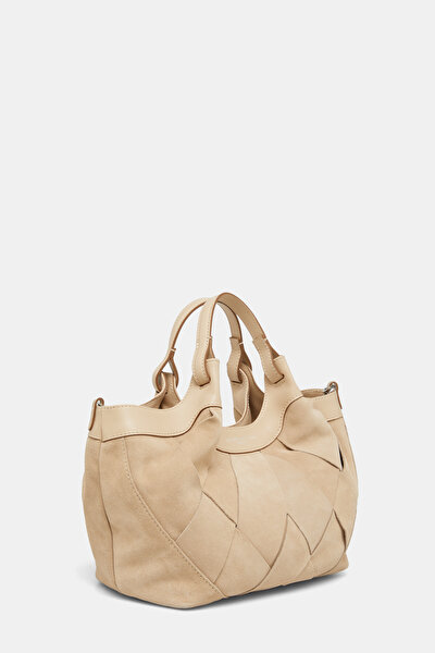 BEIGE SUEDE BAG 3