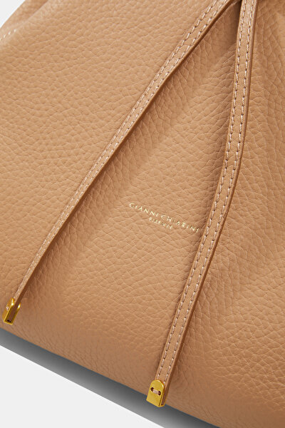 CAMEL LEATHER BAG 5