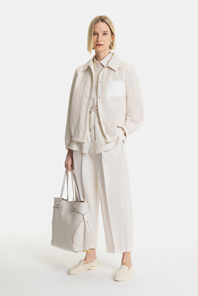 ECRU LEATHER BAG 5