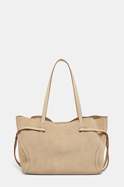 BEIGE SUEDE BAG 5