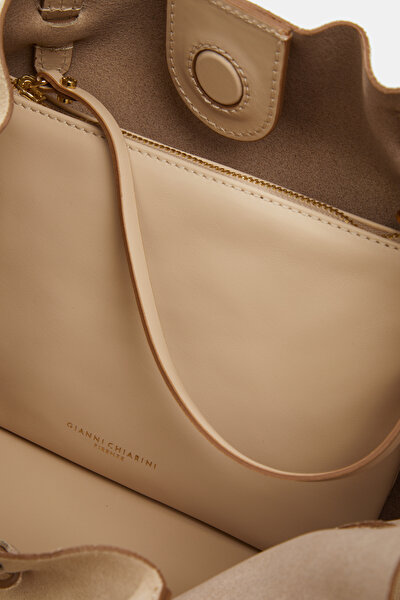 BEIGE SUEDE BAG 8