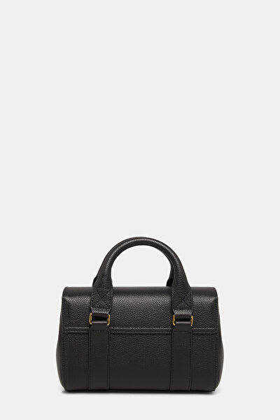 BLACK LEATHER BAG 5