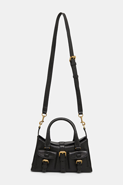 BLACK LEATHER BAG 3