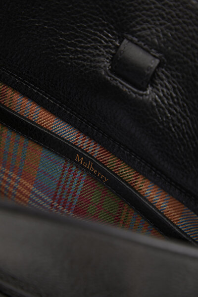 BLACK LEATHER BAG 8