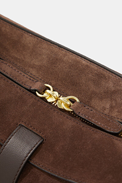 BROWN LEATHER BAG 5