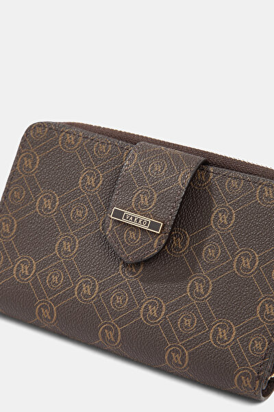 BEIGE MONOGRAM WALLET 4