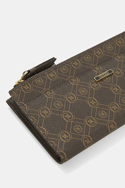 BEIGE MONOGRAM WALLET 5