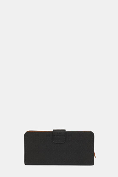 TAN MONOGRAM WALLET 3