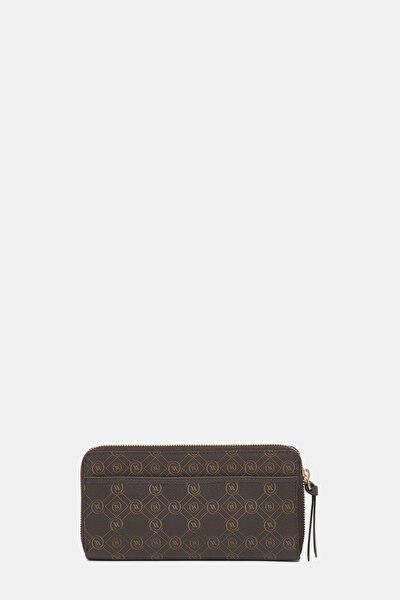 BEIGE MONOGRAM WALLET 3