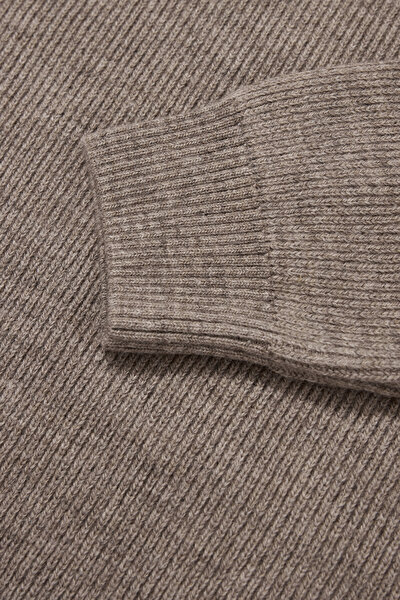 BROWN POLO NECK TRICOT 4