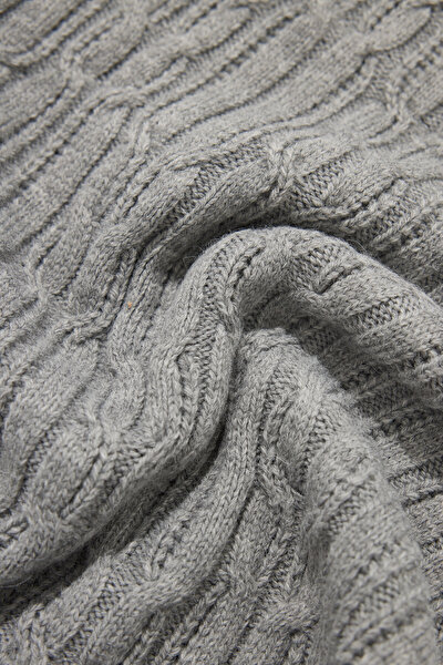 GREY BASIC / ROUND NECKLINE TRICOT 4
