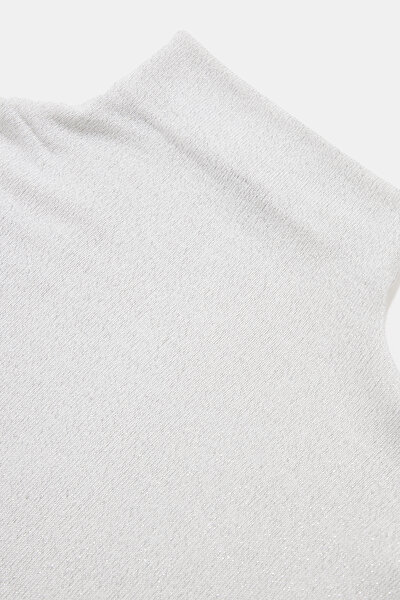 LIGHT GREY UPRIGHT COLLAR TRICOT 3