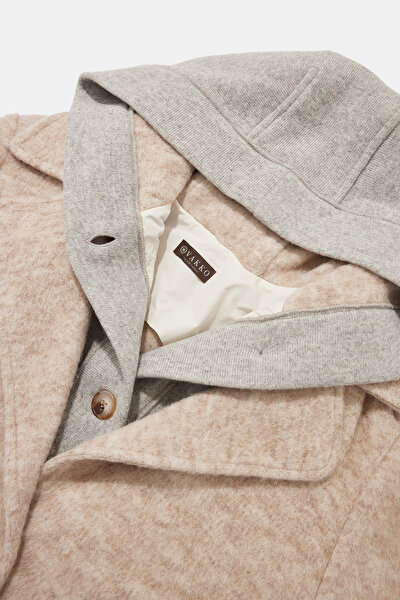GREY REEFER JACKET 5
