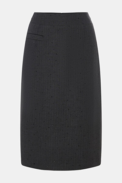 ANTHRACITE MIDI SKIRT 4