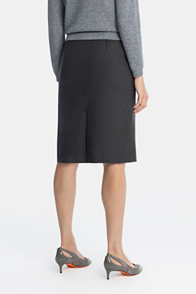 ANTHRACITE MIDI SKIRT 3