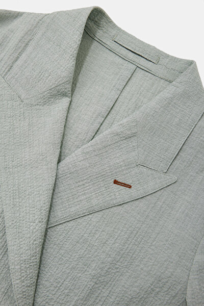 MINT SURPLICE NECKLINE (CROSS-OVER NECKLINE) JACKET 3